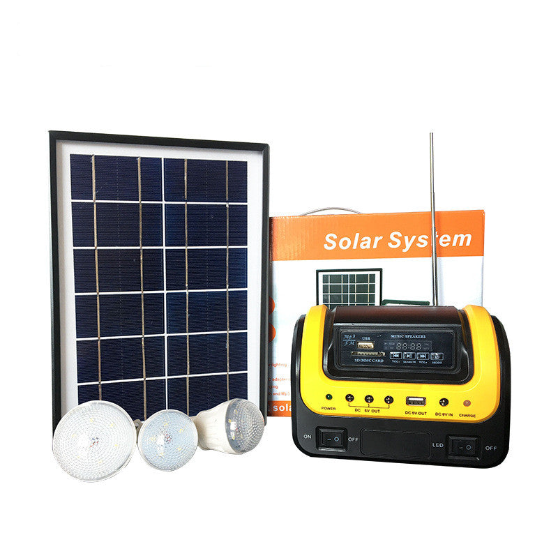 Mini Solar Generator and Solar Emergency Radio