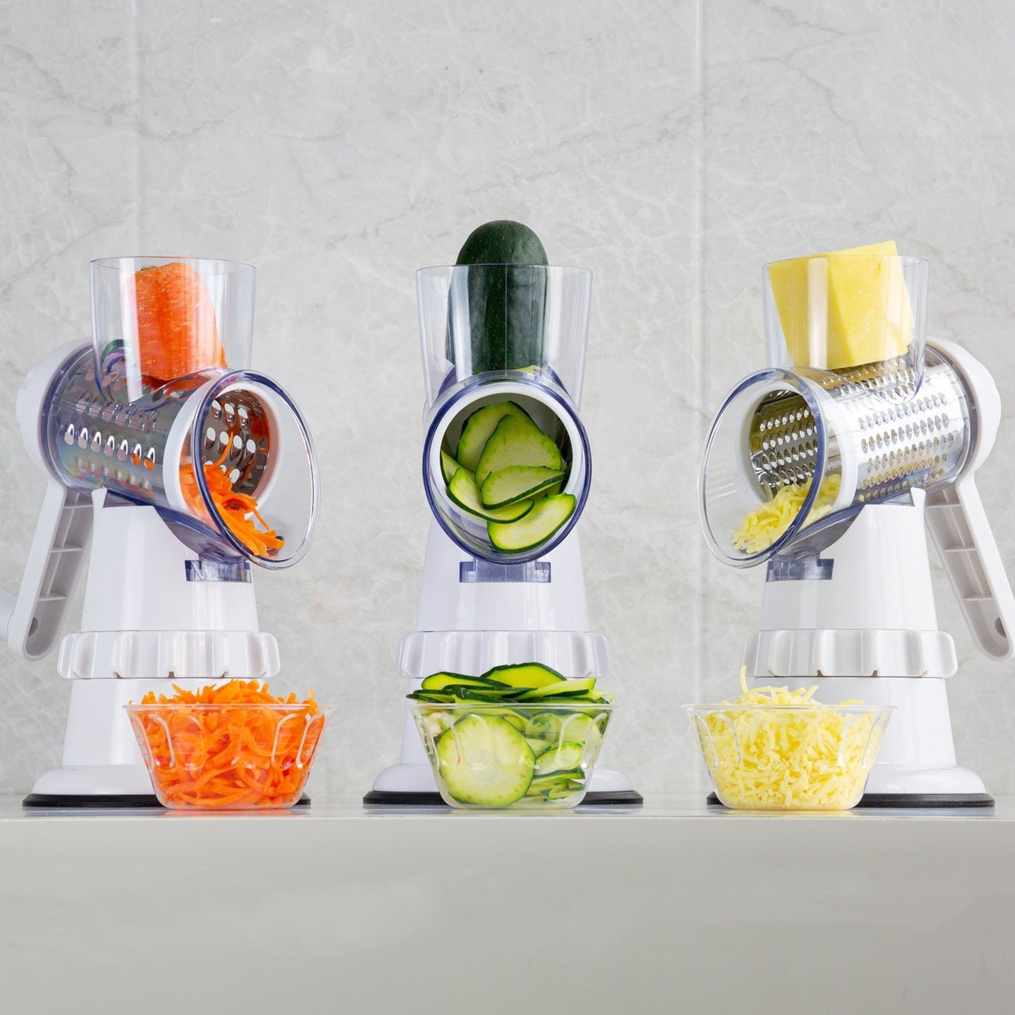 3 in 1 vegetable slicer variants