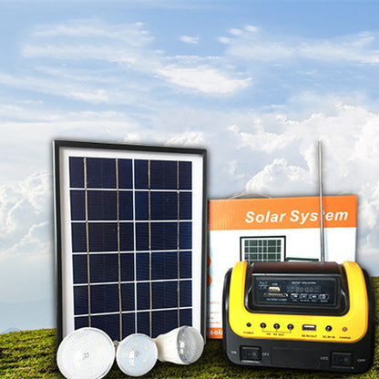 Mini Solar Generator and Solar Emergency Radio