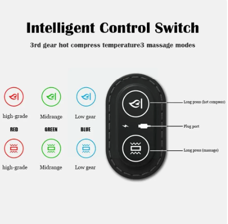 Cervical Hot Pillow Control Switch