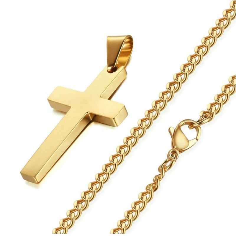 Cross Necklace front