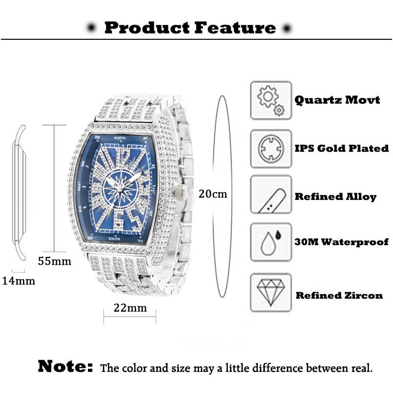 Iced Watch For Men